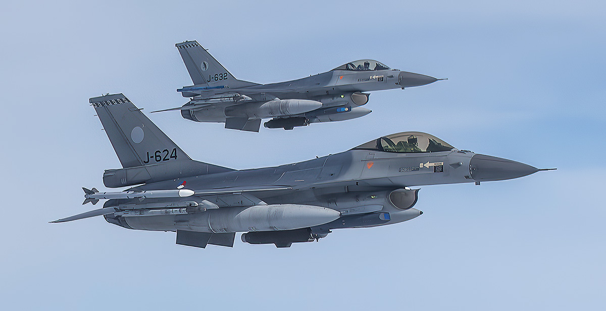 F-16 ВВС Нидерландов. Фото © Getty Images / Corbis / Horacio Villalobos