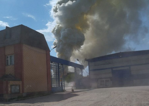 Взрыв произошёл возле АЗС у села Ачкасово в Подмосковье