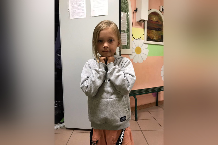 Пятилетняя Соня, потерявшая родителей в Екатеринбурге. Обложка © Telegram / ГУ МВД России по Свердловской области