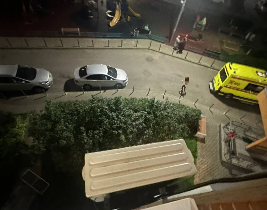 Вид из окна, из которого выпал ребёнок. Фото © Прокуратура Москвы