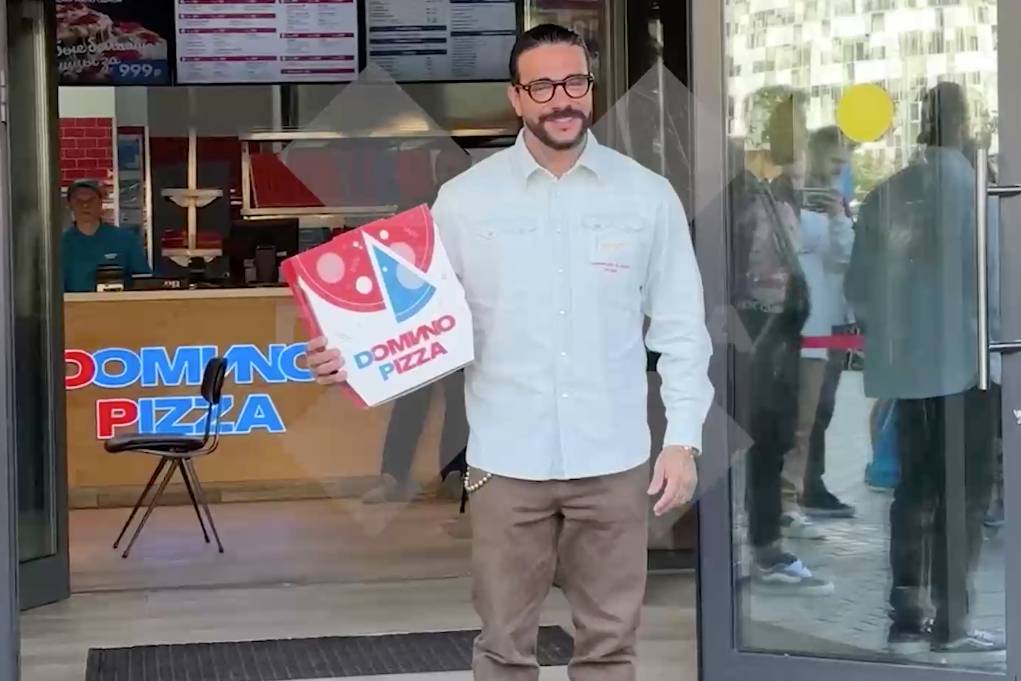 Тимати не стал долго думать над новым названием Dominos Pizza