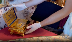 МВД показало видео кражи мощей Николая Чудотворца из храма в Ленобласти