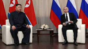 Песков объяснил обмен письмами между Путиным и Ким Чен Ыном