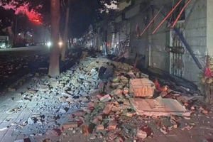 Разрушительное землетрясение произошло в китайской провинции Шаньдун