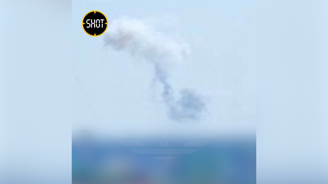 Место уничтожения украинского беспилотника в Подольском районе Подмосковья. Фото © SHOT