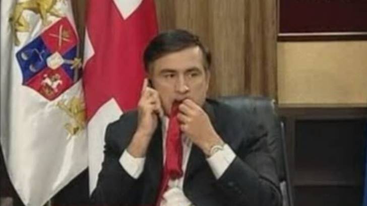 Экс-президент Грузии Михаил Саакашвили. Обложка © Wikipedia / Zeinab Badawi (репортер), корпорация BBC