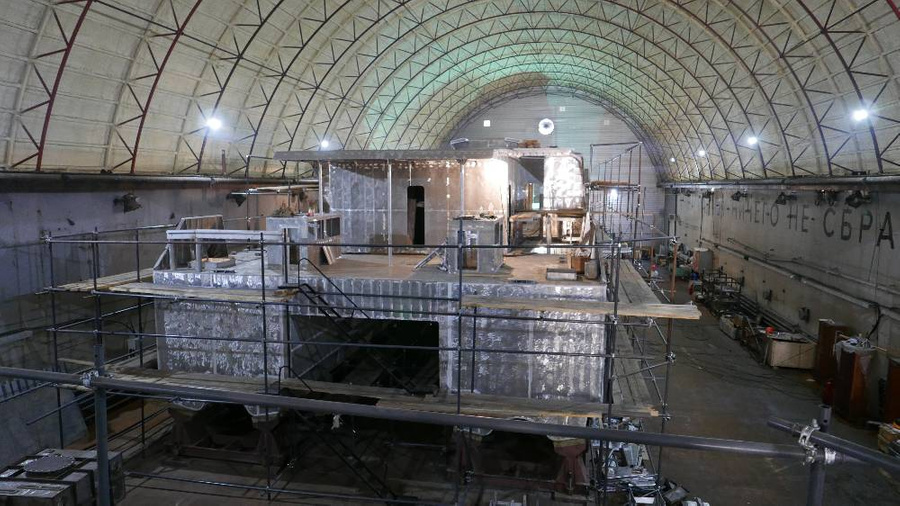 Строящийся в Иркутске пассажирский катамаран на подводных крыльях. Фото © Алюминиевая ассоциация