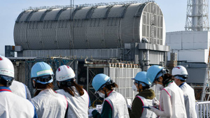 Вызывающее рак радиоактивное вещество найдено в океане после сброса воды с АЭС "Фукусима-1"