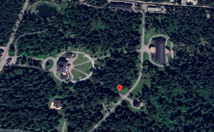 Вид на дворец Батуриной с высоты птичьего полёта. Фото © Google Maps