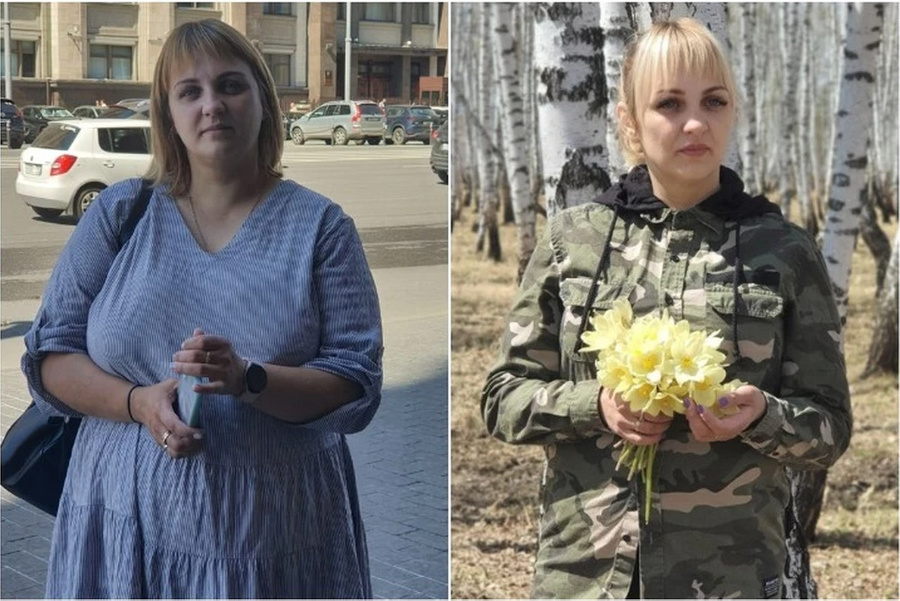 Олеся Диденко до похудения и после. Фото © Предоставлено kp.ru
