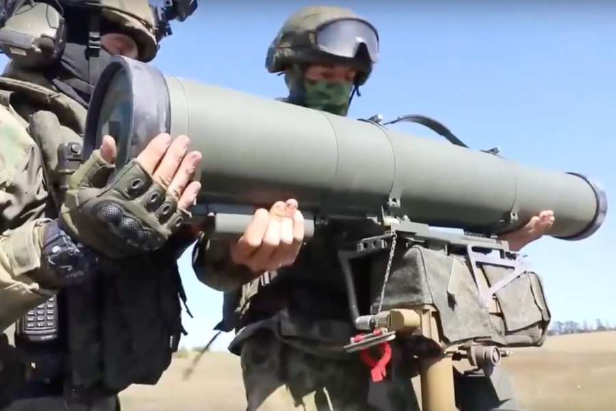 Российский противотанковый комплекс "Корнет". Обложка © VK / Минобороны РФ