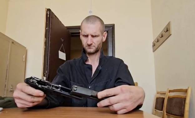 Задержанный агент СБУ с позывным Мангуст © Telegram / "SB.BY Беларусь сегодня"