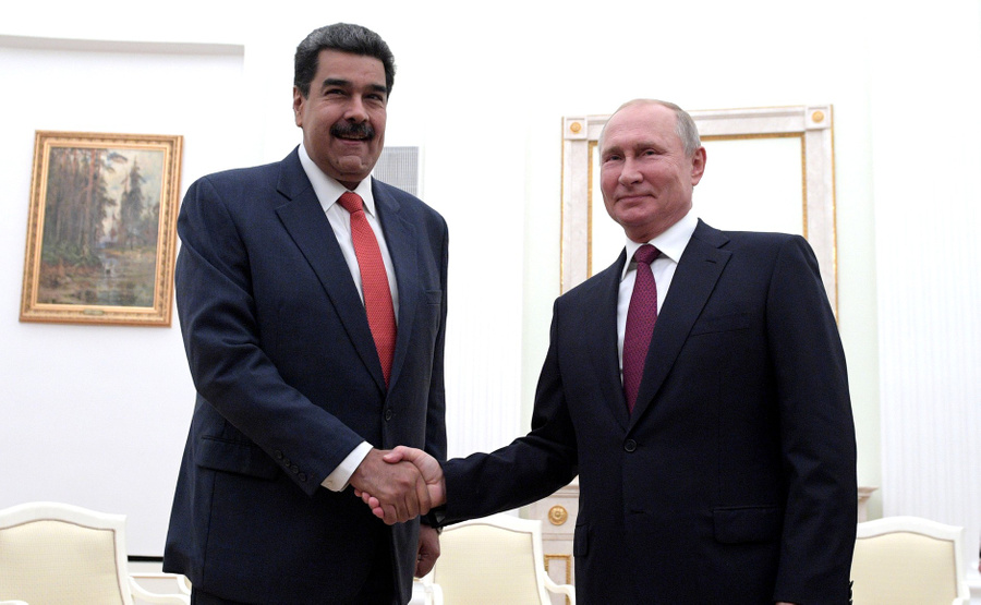 Николас Мадуро и Владимир Путин, 2019 год. Обложка © kremlin.ru