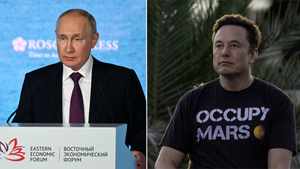 Путин назвал Илона Маска выдающимся бизнесменом