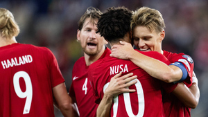 Сборная Норвегии с Холанном обыграла Грузию на отборочном матче Евро-2024