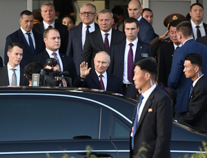 Песков раскрыл Лайфу, что Путин и Ким Чен Ын обсуждали на Восточном кроме космонавтики