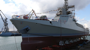 Киев морскими беспилотниками пытался атаковать корабль "Сергей Котов" в Чёрном море