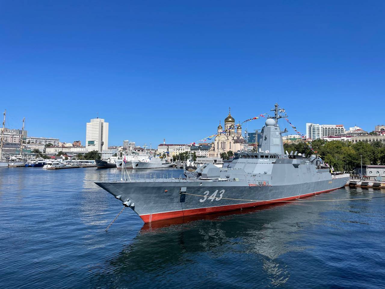 Новейший корвет Резкий теперь в составе Тихоокеанского флота
