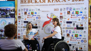 В Петербурге прошёл финал конкурса среди девушек на колясках "Невская краса"
