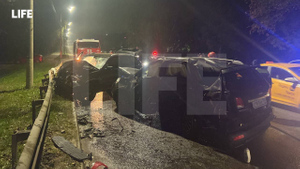 В Подольске в аварии с участием двух иномарок пострадали четыре человека