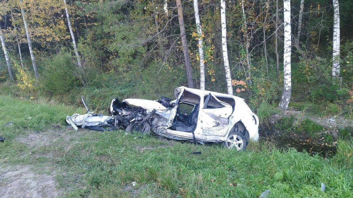 В Тюменской области в ДТП погиб один человек, ещё двое пострадали