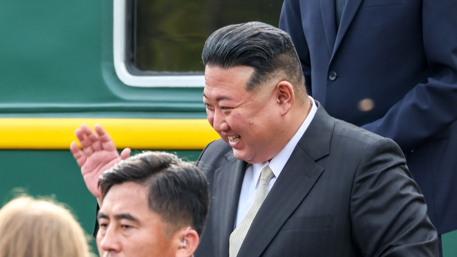 <p>Председатель государственных дел КНДР Ким Чен Ын прибыл в Приморский край. Обложка © ТАСС / Юрий Смитюк</p>