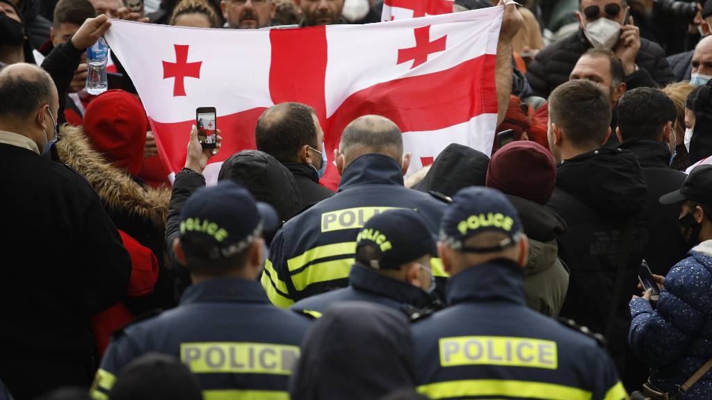 Целью евромайдана в Грузии сочли попытку открыть новый фронт против России