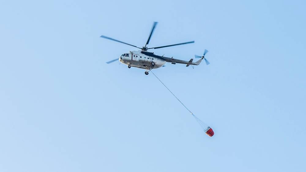 В Измире нашли тела двух иностранцев и турка с упавшего при тушении лесного пожара вертолёта