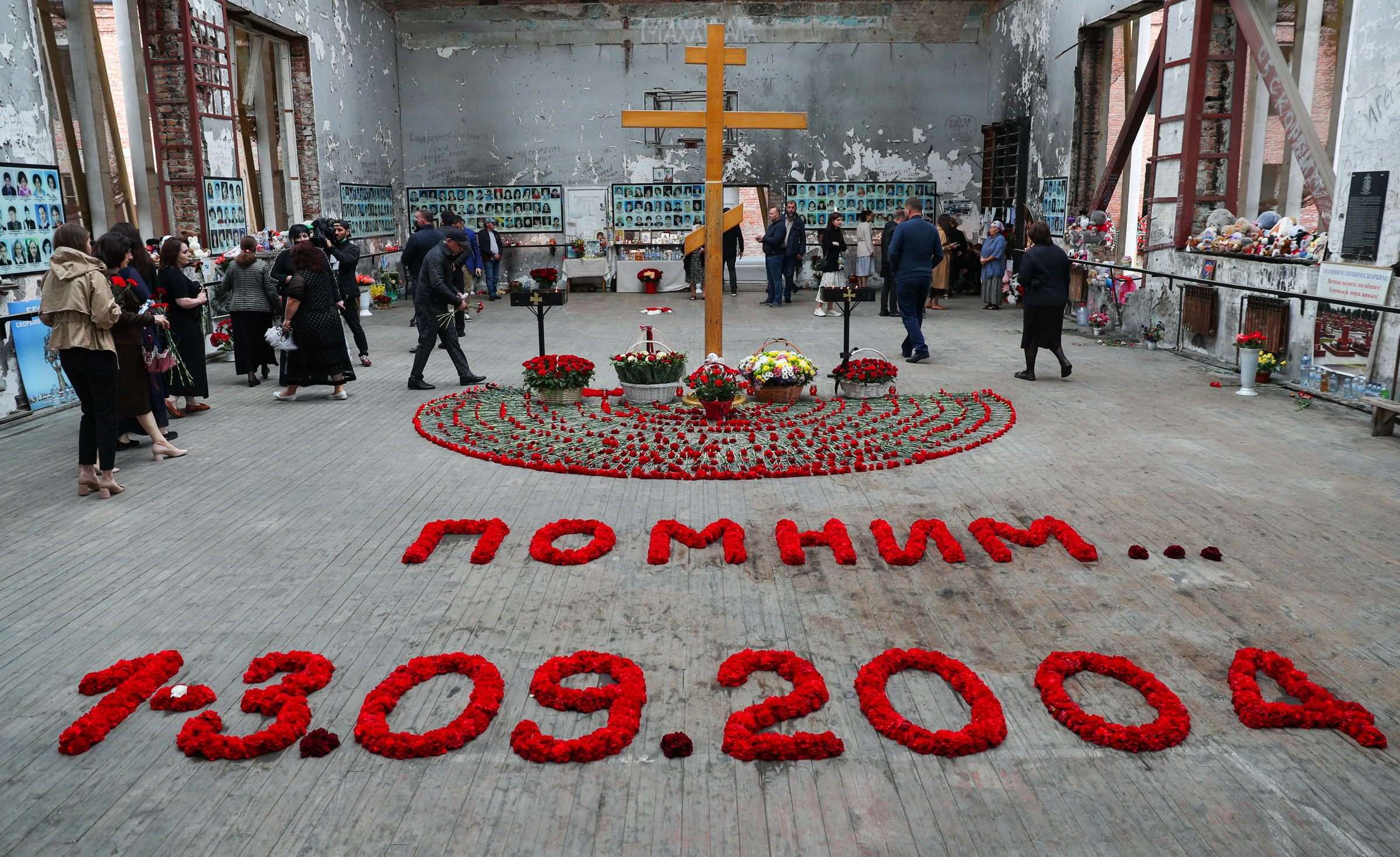 Трагедия Беслана — символ Дня солидарности в борьбе с терроризмом. Фото © ТАСС /Эрик Романенко