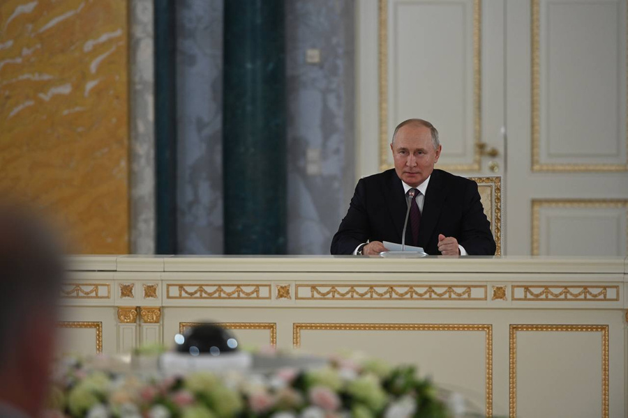 Президент России Владимир Путин. Фото © LIFE / Павел Баранов