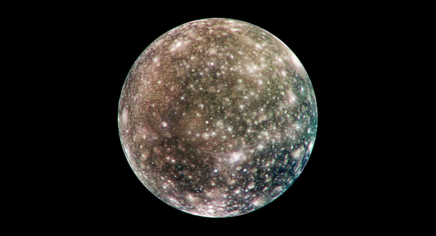 Спутник Юпитера Каллисто. Фото © Википедия