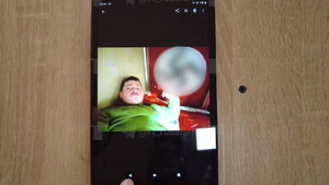 Российские военные в Запорожской области нашли планшет боевика "Азова"* с фото на фоне свастики