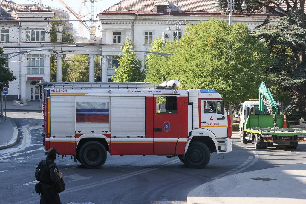 Губернатор Севастополя Развожаев: В штабе Черноморского флота локализовали пожар