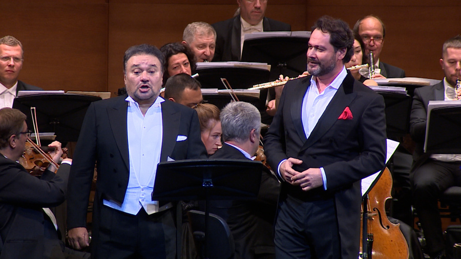 Рамон Варгас и Ильдар Абдразаков. Обложка © Телеканал "Санкт-Петербург"