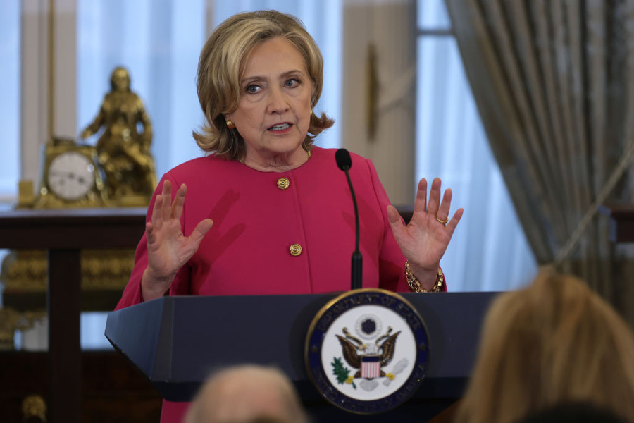 Хиллари Клинтон. Обложка © Getty Images / Alex Wong