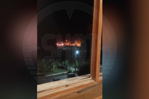 Громкие взрывы продолжают раздаваться на месте пожара на складе в Ташкенте