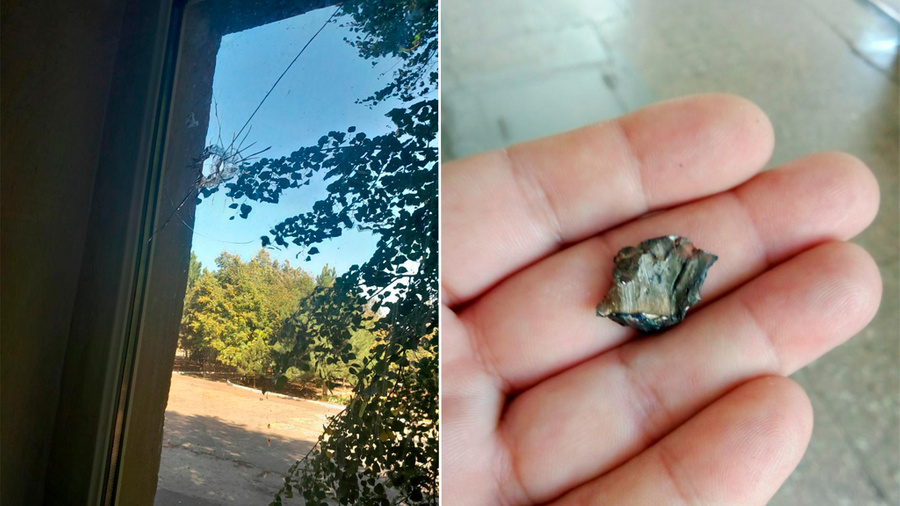 Последствия обстрела школы и детсада в Херсонской области. Обложка © Telegram / Андрей Алексеенко