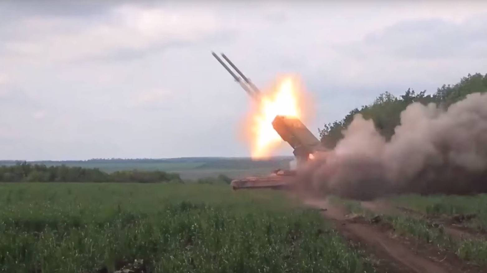 Российская ТОС Солнцепёк поразила живую силу ВСУ в районе Артёмовска
