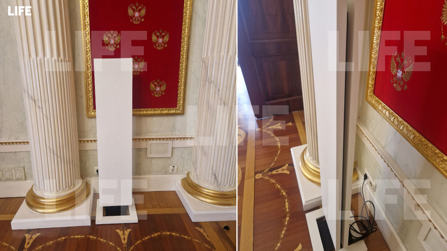 Система очистки, установленная в Кремле. Обложка © LIFE