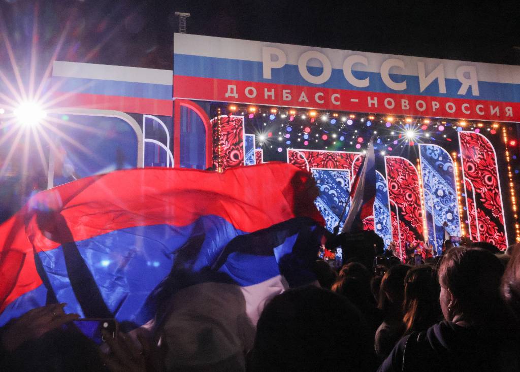 Концерт Россия Донбасс Новороссия в Москве посетили 65 тысяч человек