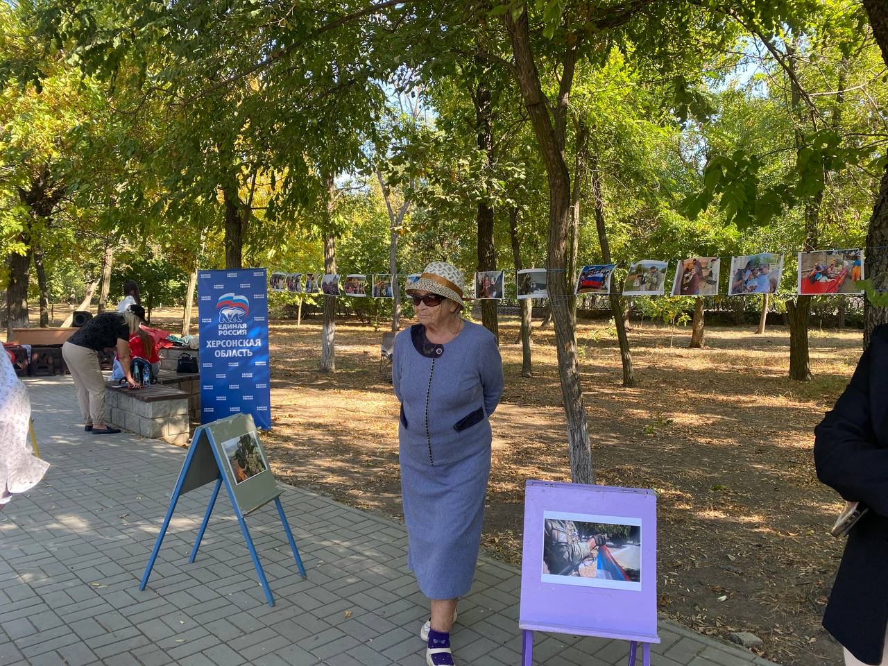Фотовыставка, посвящённая годовщине воссоединения новых регионов с Россией. Фото © Предоставлено LIFE