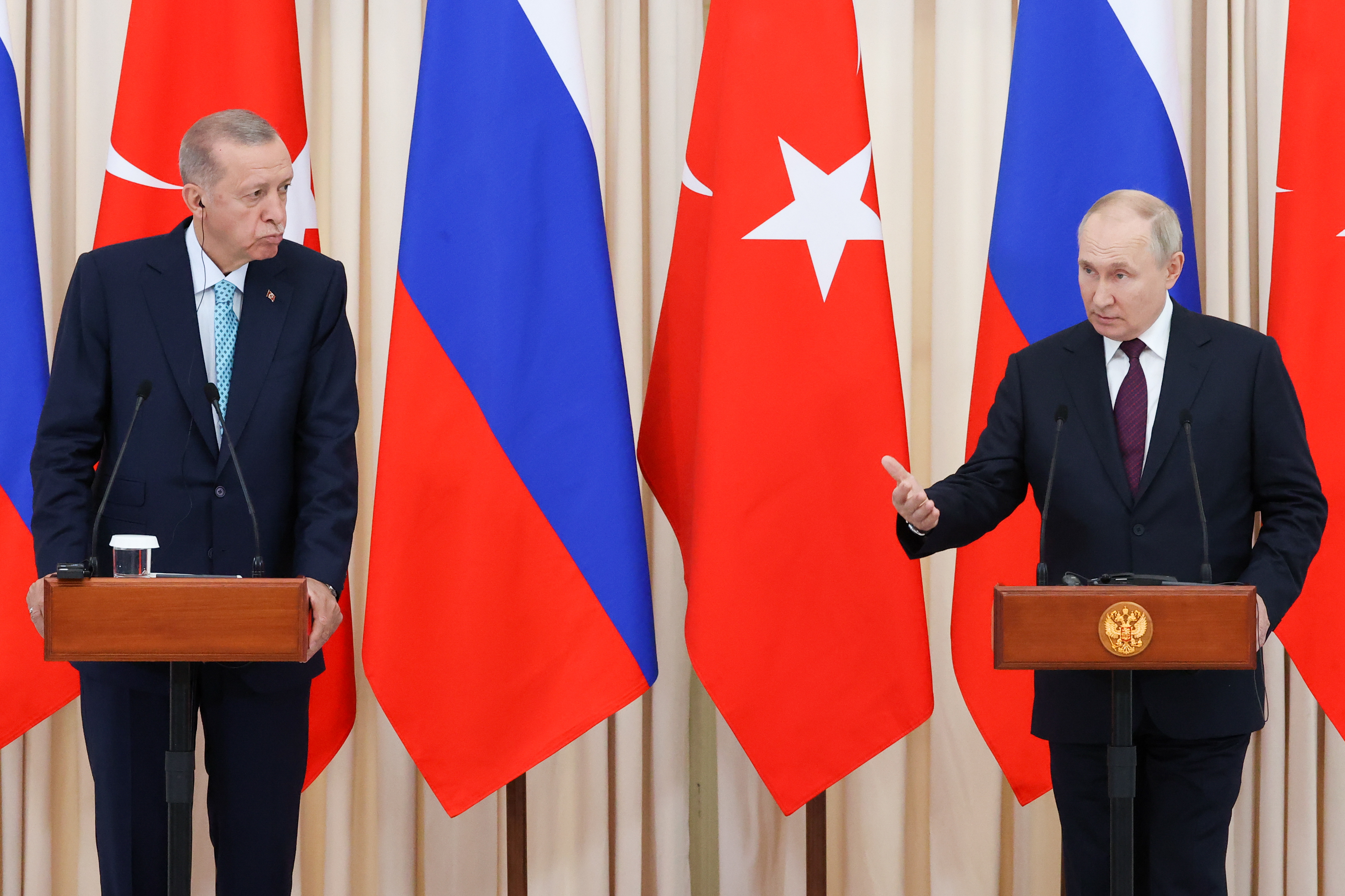 В Кремле раскрыли детали телефонного разговора Путина и Эрдогана