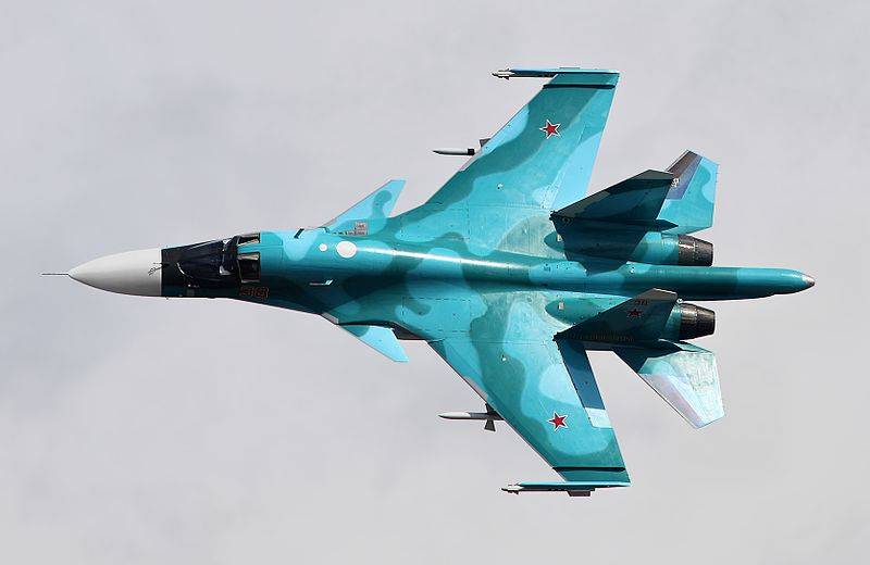 Российский истребитель Су-34 впервые применил Кинжал в зоне спецоперации на Украине