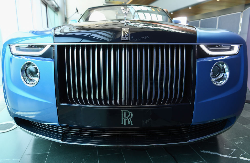 Один из трёх самых дорогих автомобилей в мире Rolls-Royce Boat Tail. Фото © Getty Images / Jeff Spicer