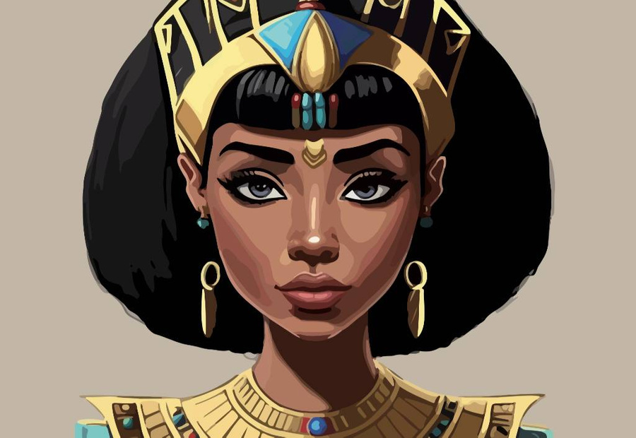 Идеалом женской красоты в Древнем Египте были также детские черты лица у зрелых дам. Иллюстрация © Shutterstock