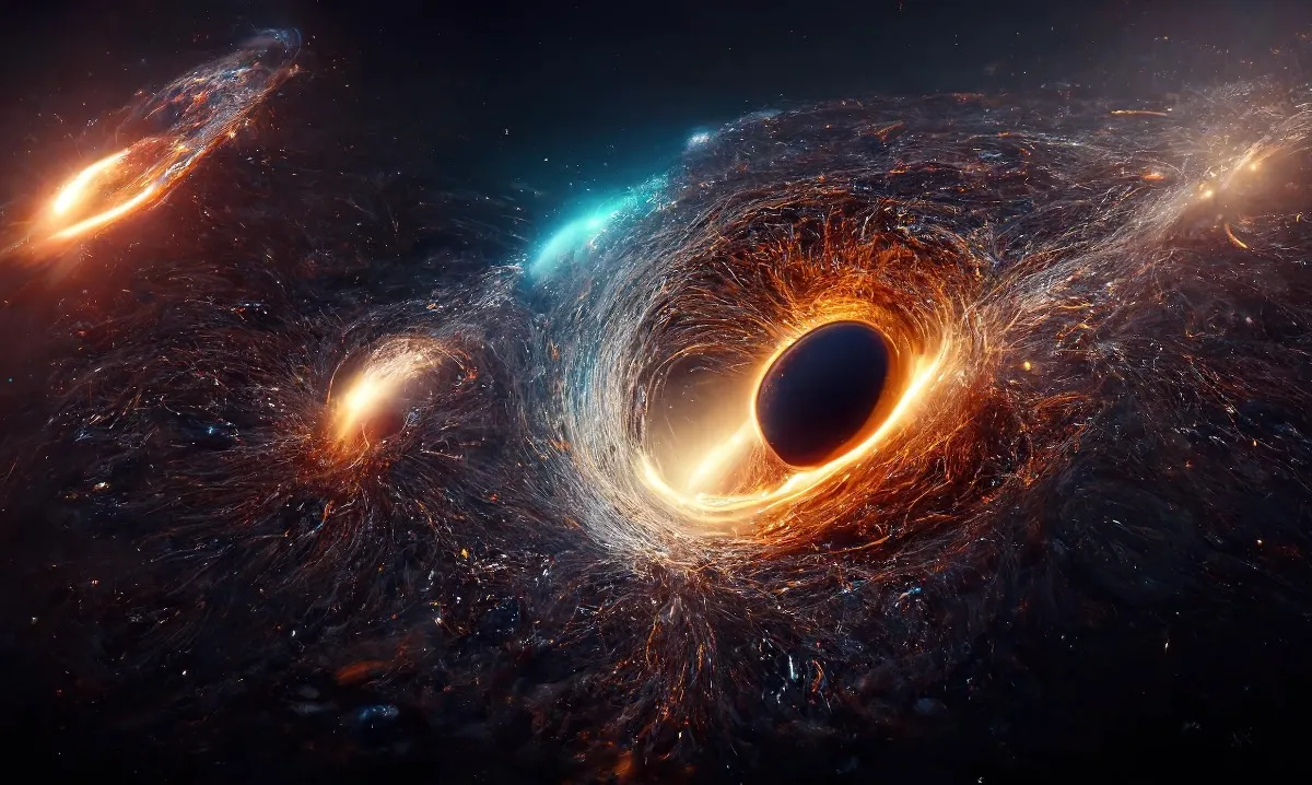 Там что-то движется: Учёные сравнили два снимка чёрной дыры и заметили странный объект