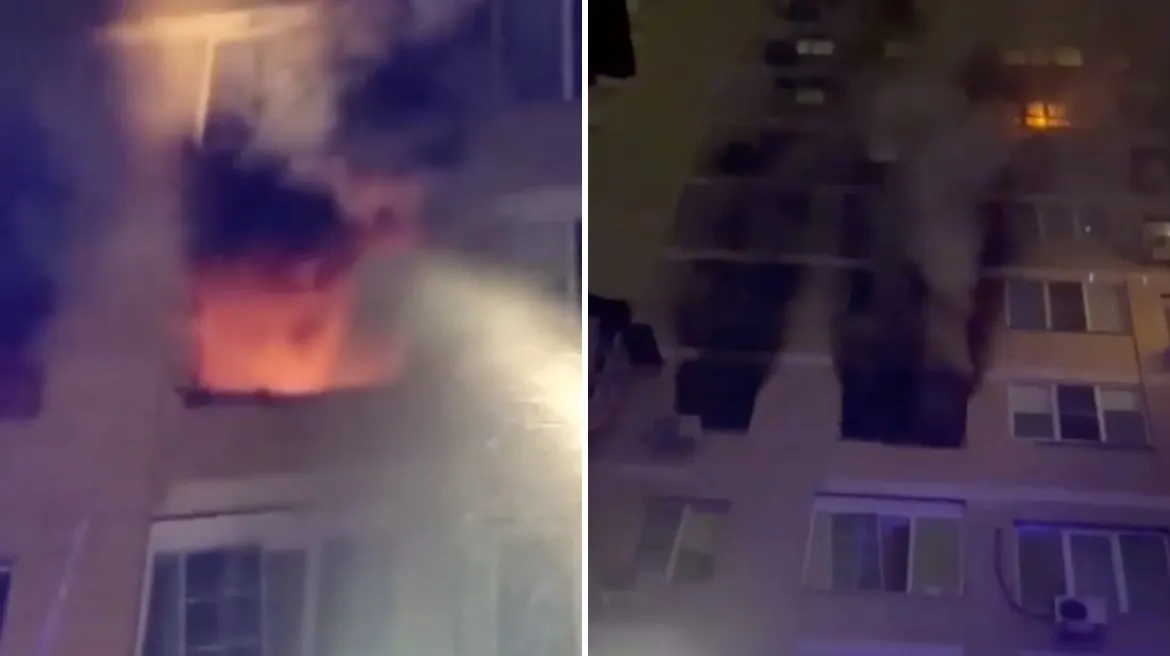 Более 20 человек спасли из горящего дома в центре Ростова-на-Дону