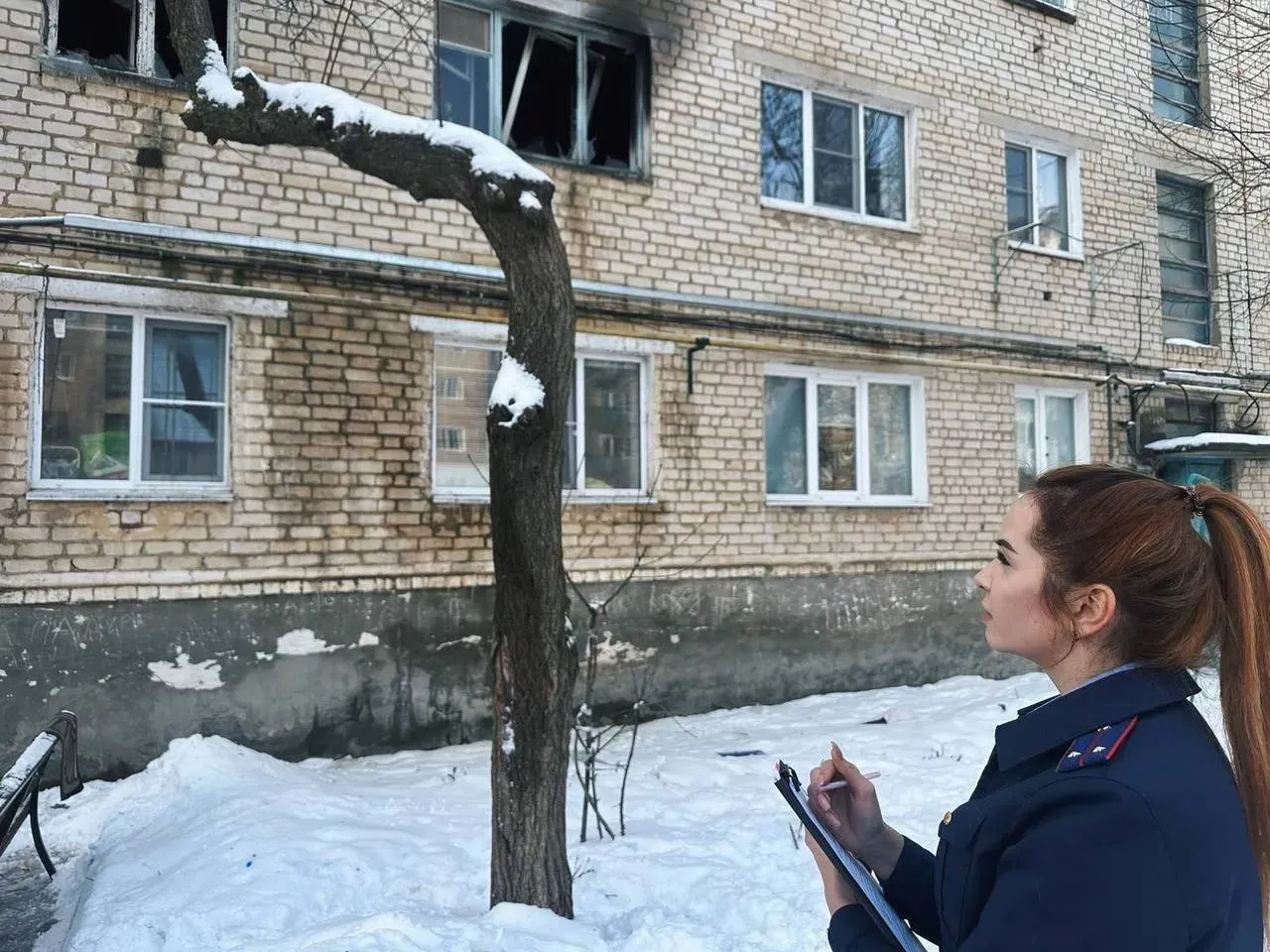 Пожар в волгоградской квартире унёс жизни матери и её малолетней дочери