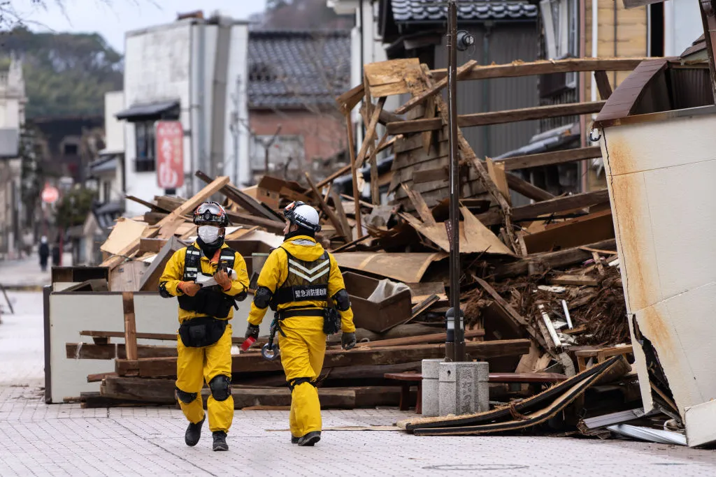 Очередное мощное землетрясение произошло у берегов Японии