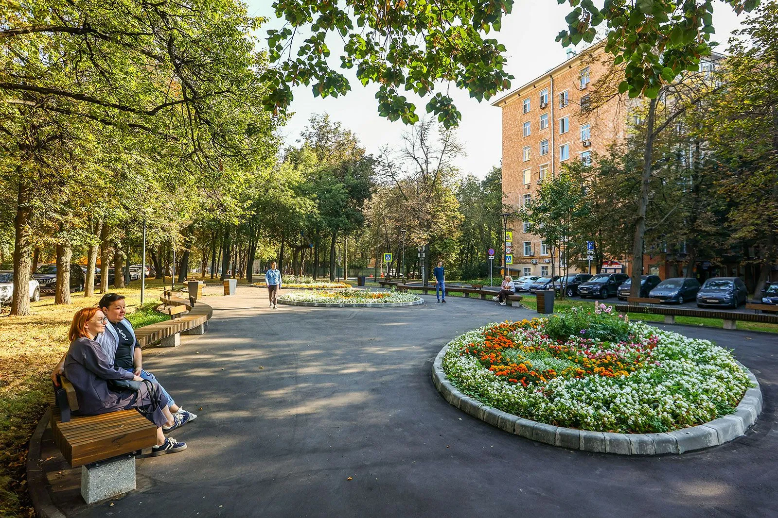 В Москве с начала года благоустроили около 1,7 тысячи дворов